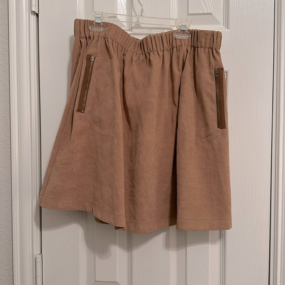 Polyester Suede Skirt